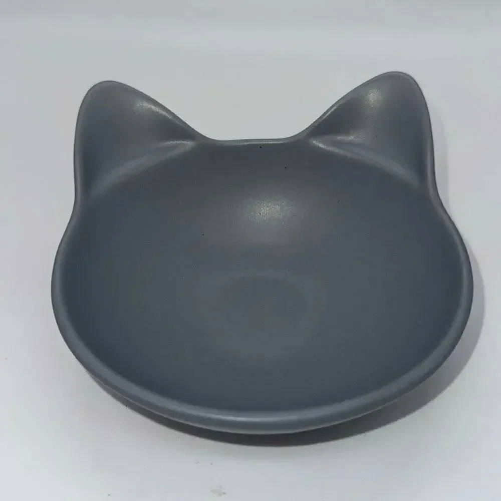Stoneware Kitty Food/Bowl